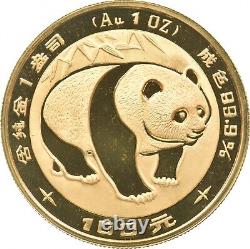 1983 China 100 Yuan Gold Panda 1 Oz Gold 9114