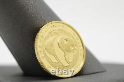 1983 China 10 Yuan 1/10 Oz. 9999 Fine Gold Panda Coin