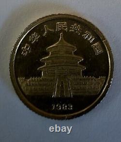 1983 China 5 Yuan Gold 1/20 Oz Panda RARE KEY DATE