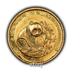 1988 5 Yuan China 1/20 oz Gold Panda Coin SKU-G3279