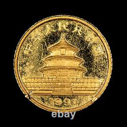 1991 3 Yuan China 1 Gram Gold Panda Coin SKU-G3294