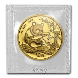 1994 China 1/10 oz Gold Panda Small Date BU (Sealed)