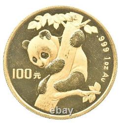 1996 China 100 Yuan Gold Panda 1 Oz Gold 6865