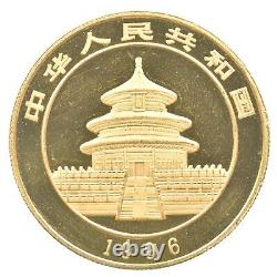1996 China 100 Yuan Gold Panda 1 Oz Gold 6865