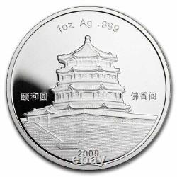 2009 China 6-Coin Gold Lunar Premium Panda Set MS-69 NGC