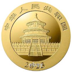 2023 500 Yuan Gold Chinese Panda. 999 30g Brilliant Uncirculated