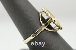 2Ct Without Stone China Panda COIN Women's Wedding Ring14k Yellow Gold Plated