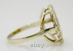 2Ct Without Stone China Panda COIN Women's Wedding Ring 14k Yellow Gold Finish