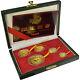 5-pc. 1988 P China Gold Panda Proof Coin Set w Original Packaging and COA
